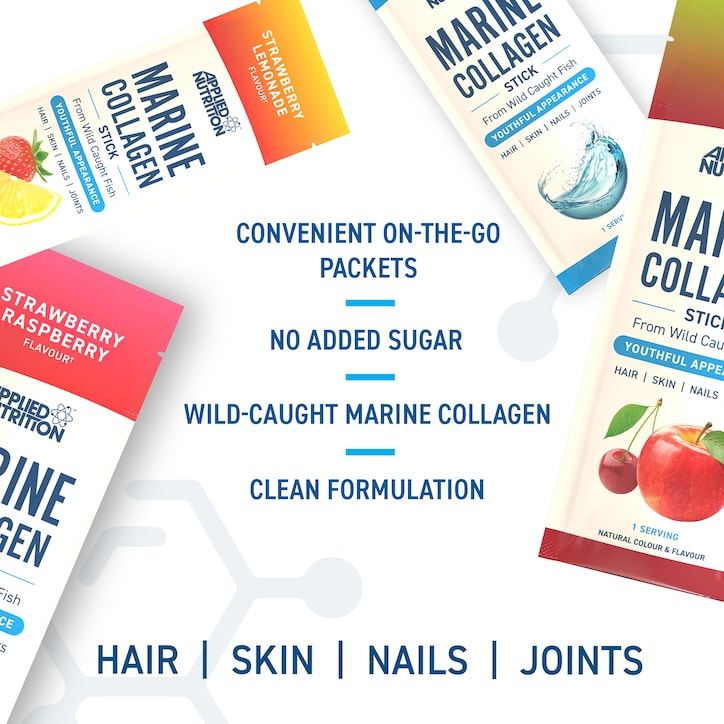 Marine Collagen Strawberry Lemonade 10 x 12g Sachets image 4