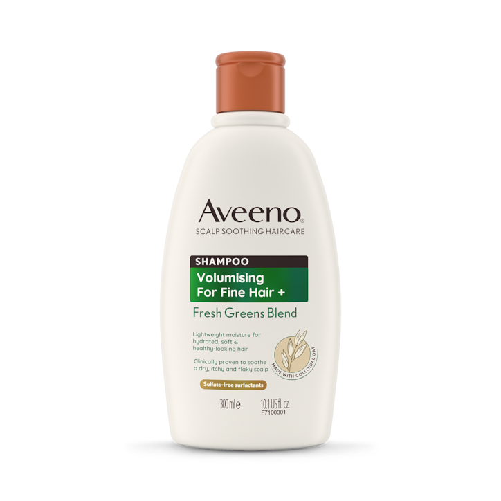 Aveeno Haircare Volumising+ Fresh Greens Blend Shampoo 300ml