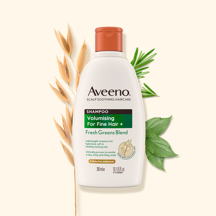 Aveeno Haircare Volumising+ Fresh Greens Blend Shampoo 300ml image 6