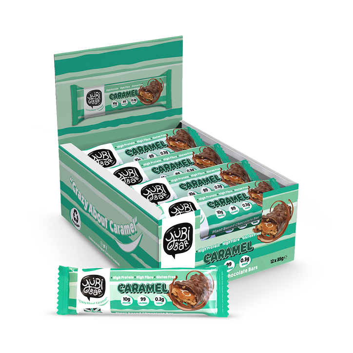 YuBi Bar Caramel Protein Bar 12 x 35g image 1