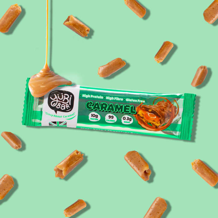 YuBi Bar Caramel Protein Bar 12 x 35g image 2