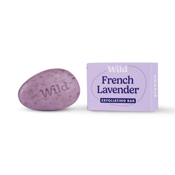 Wild French Lavender Exfoliating Soap Bar 125g image 1