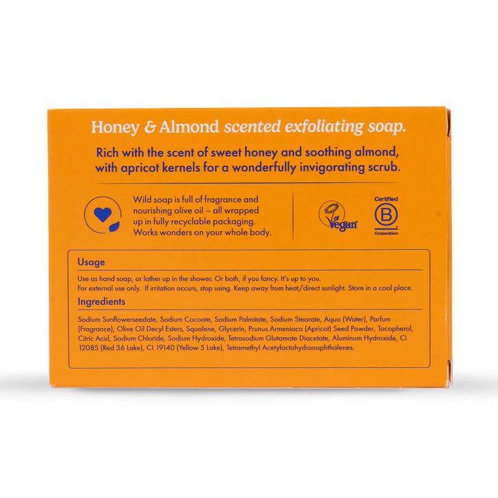 Wild Honey & Almond Exfoliating Soap Bar 125g image 4