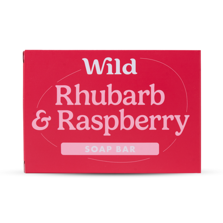 Wild Rhubarb & Raspberry Soap Bar 125g image 3