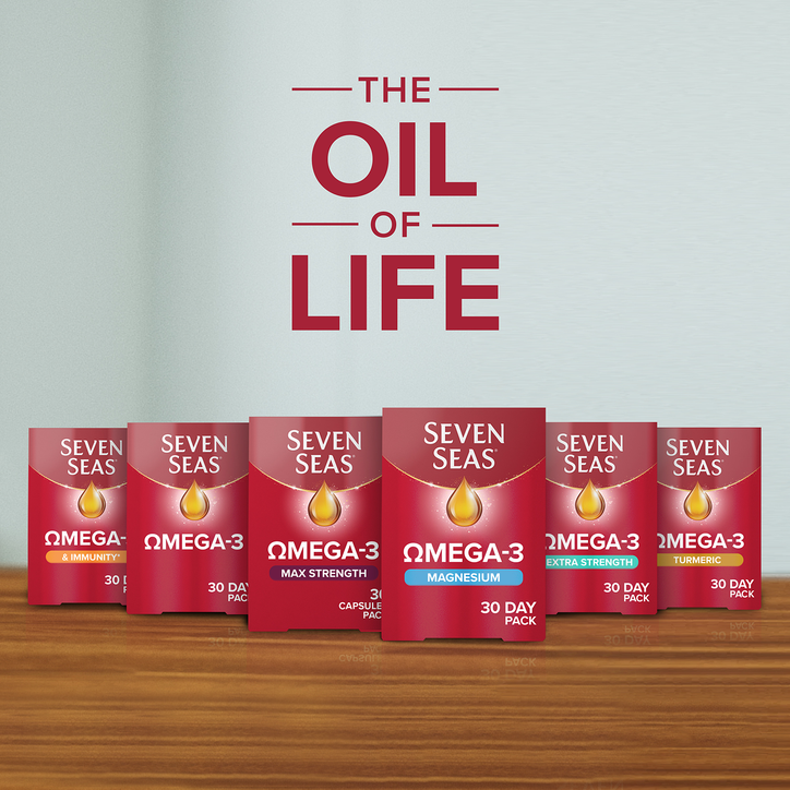 Seven Seas Omega-3 Fish Oil & Vitamin D + Magnesium 30 Day Duo Pack 30 Tablets & 30 Capsules image 7