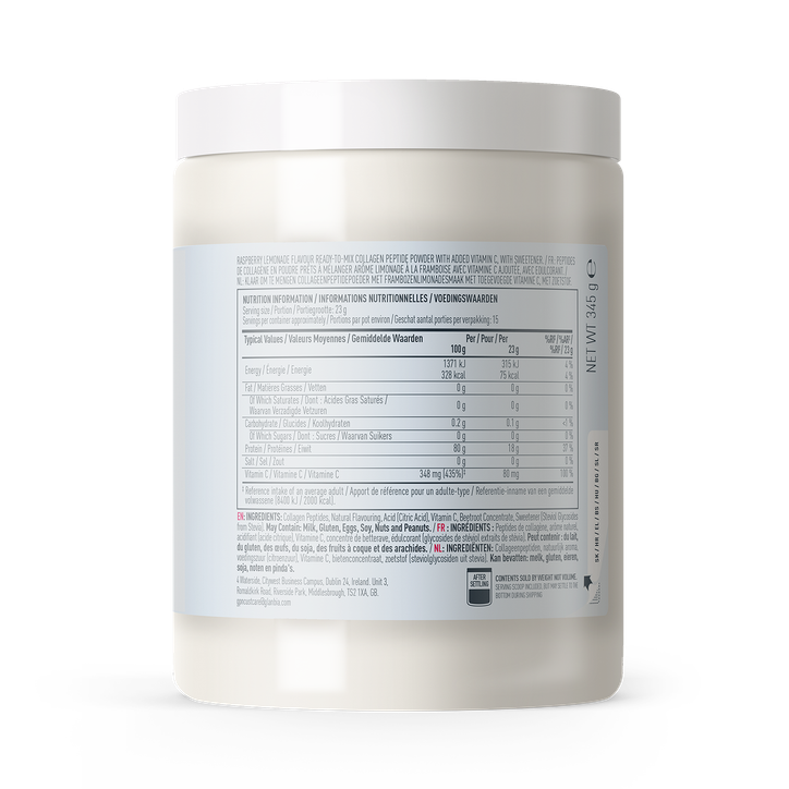 Isopure Raspberry Lemonade Collagen Powder 345g image 3