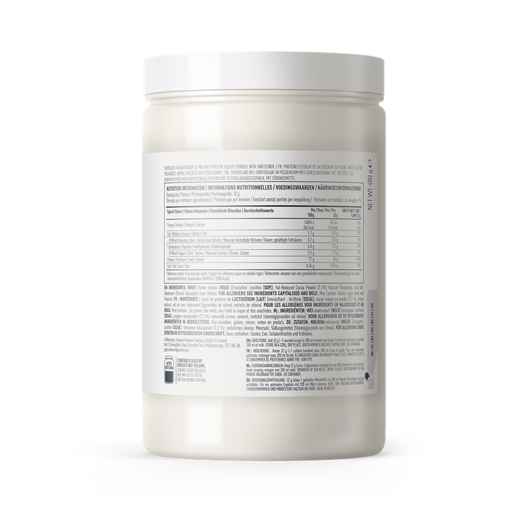 Isopure Whey Protein Isolate Chocolate 480g image 3