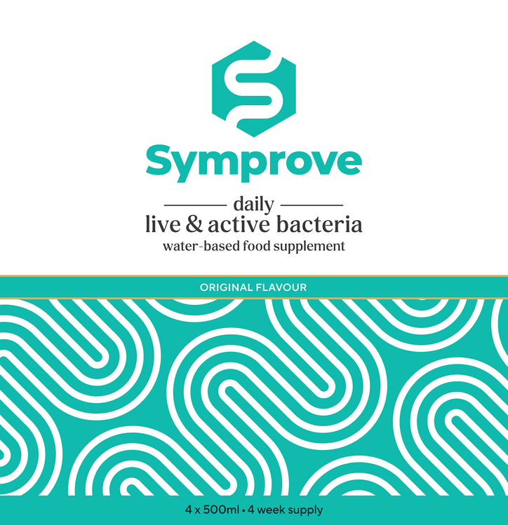 Symprove Daily Live & Active Bacteria  Original 4 Week Pack Water Based Food Supplement 4 X 500ml image 2
