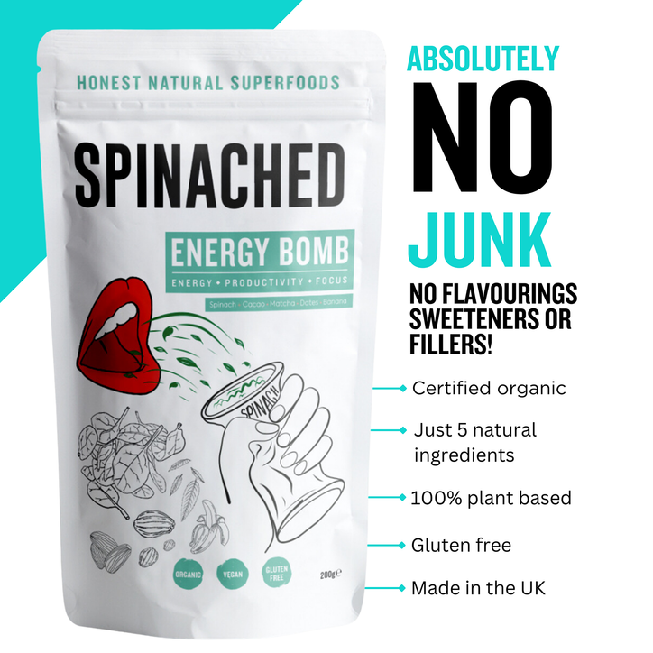 Spinached Energy Bomb Superfood Powder 200g image 5