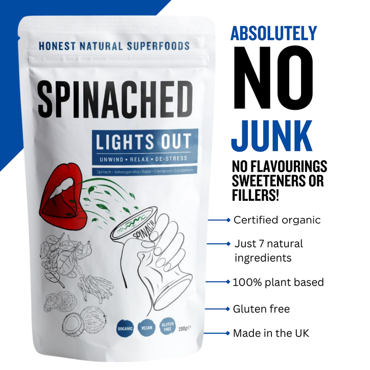 Spinached Lights Out Superfood Powder 200g image 5