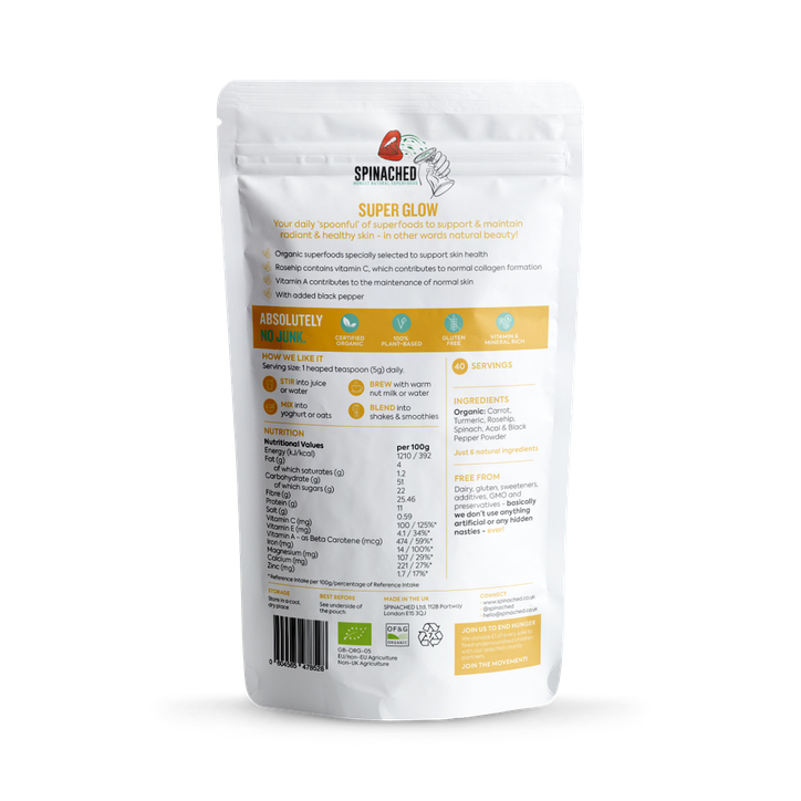 Spinached Super Glow Superfood Powder 200g image 2