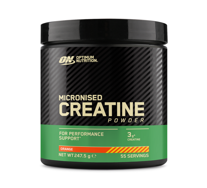 Optimum Nutrition Creatine Monohydrate Orange 247.5g image 1