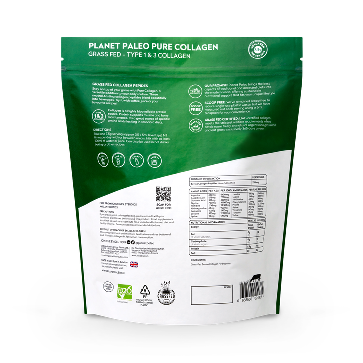 Planet Paleo Pure Collagen 450g image 2