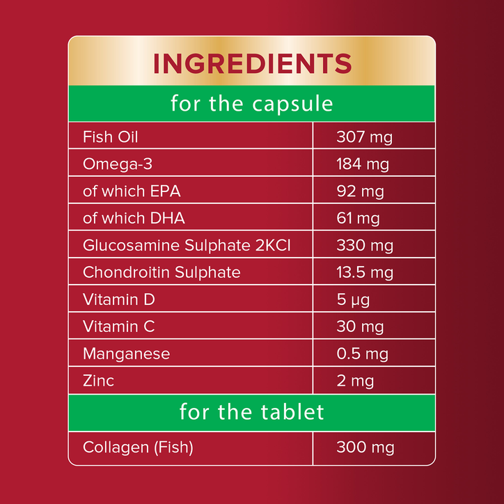 Seven Seas Jointcare Collagen 30 Capsules & 30 Tablets image 5