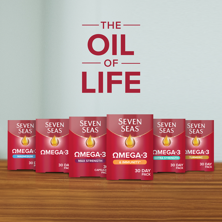 Seven Seas Omega-3 Fish Oil & Immunity 30 Tablets & 30 Capsules (1 Month Supply) image 7