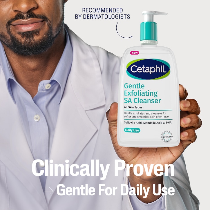 Cetaphil Gentle Exfoliating  Salicylic Acid Cleanser, For Face & Body, 236ml image 5