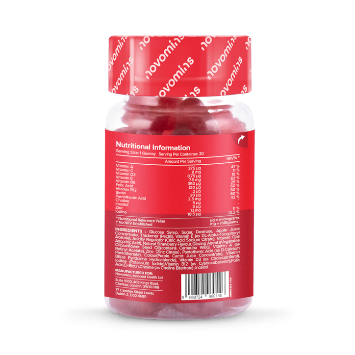 Novomins Kids Gummy Multivitamins 30 Gummies image 3