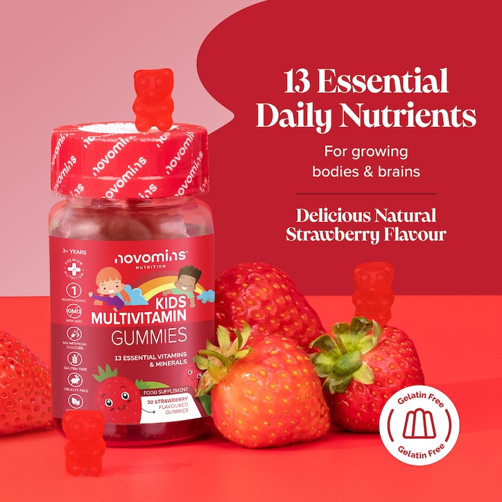Novomins Kids Gummy Multivitamins 30 Gummies image 5