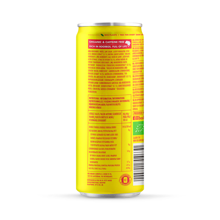Bos Lemon Rooibos Ice Tea Drink 250ml image 2