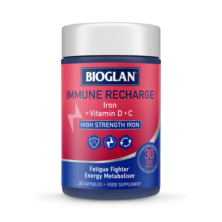 Bioglan Immune Recharge Food Supplement 30 Capsules image 1