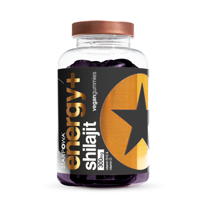 Starpowa Energy+ Shilajit 300mg 60 Vegan Gummies image 1