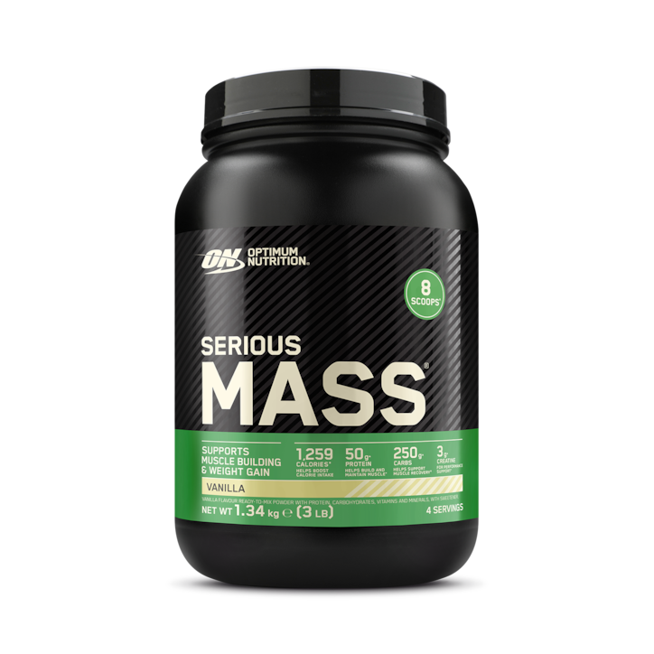 Optimum Nutrition Serious Mass Vanilla 1.34kg image 1