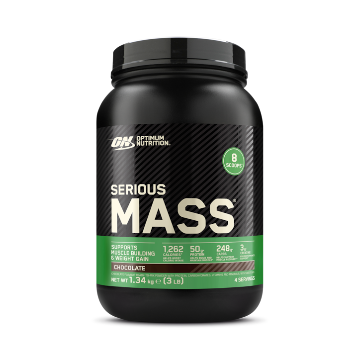 Optimum Nutrition Serious Mass Chocolate 1.34kg image 1