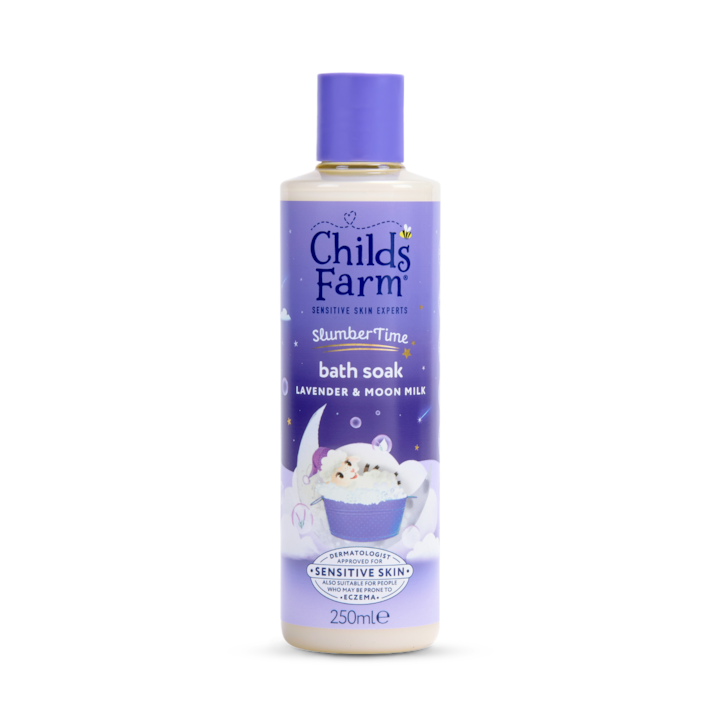 Childs Farm Slumbertime Bath Soak, Lavender & Moon Milk 250ml image 1