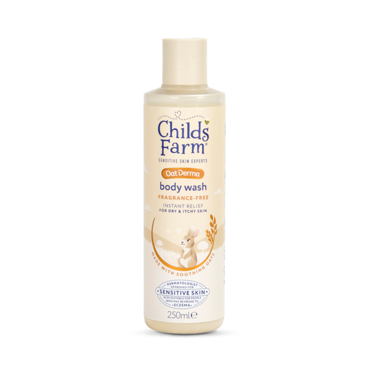 Childs Farm Oatderma Body Wash Fragrance-Free 250ml image 1