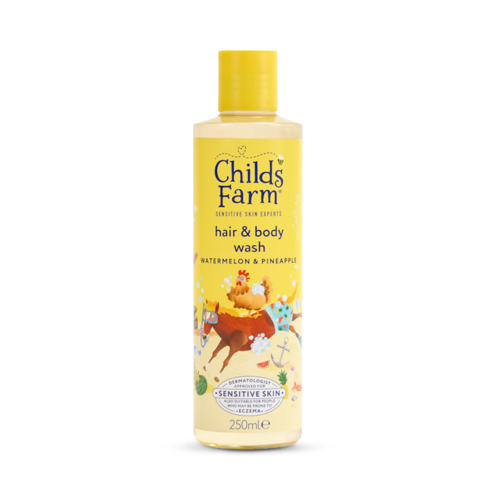 Childs Farm Hair & Body Wash, Watermelon & Pineapple 250ml image 1