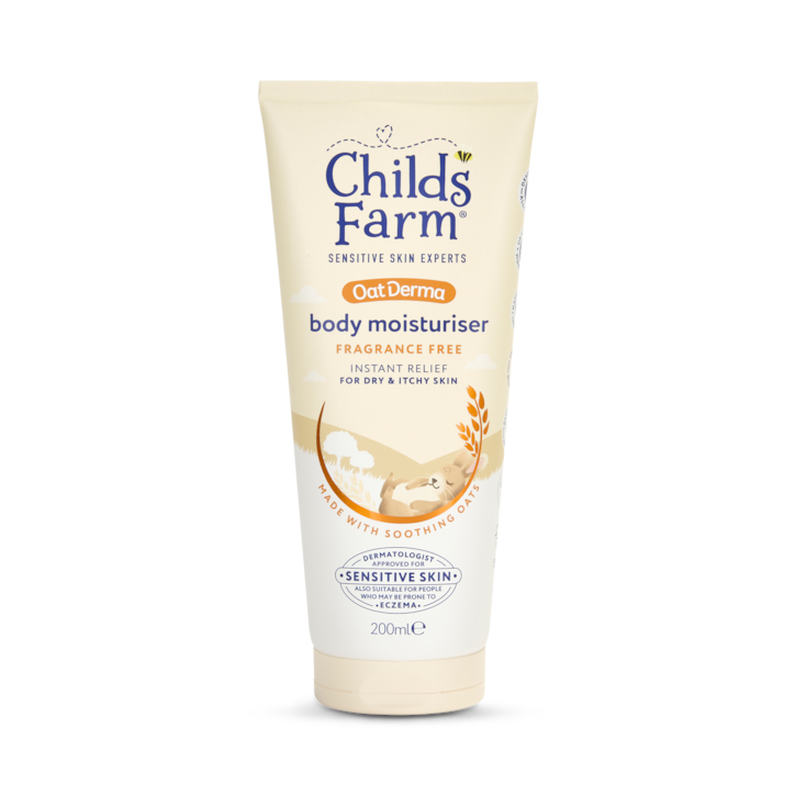 Childs Farm Oatderma Body Moisturiser Fragrance-Free 200ml image 1