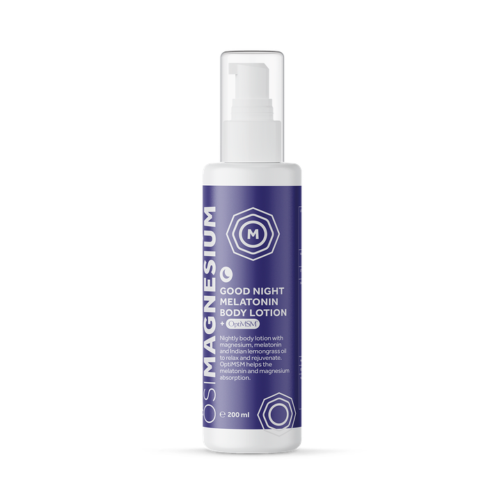 Osi Magnesium Magnesium Body Lotion + Melatonin + Optimsm 200ml image 1