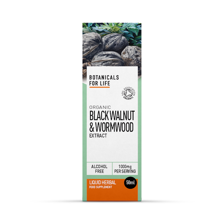 Botanicals For Life Organic Black Walnut & Wormwood Extract 50ml image 1