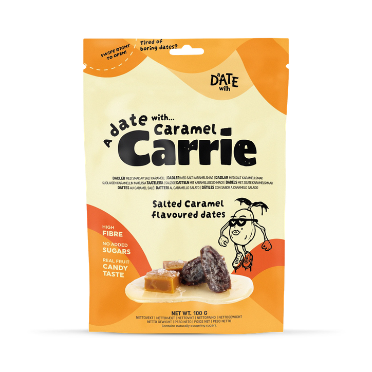 A Date With… Caramel Carrie: Salted Caramel Dates 100g image 1
