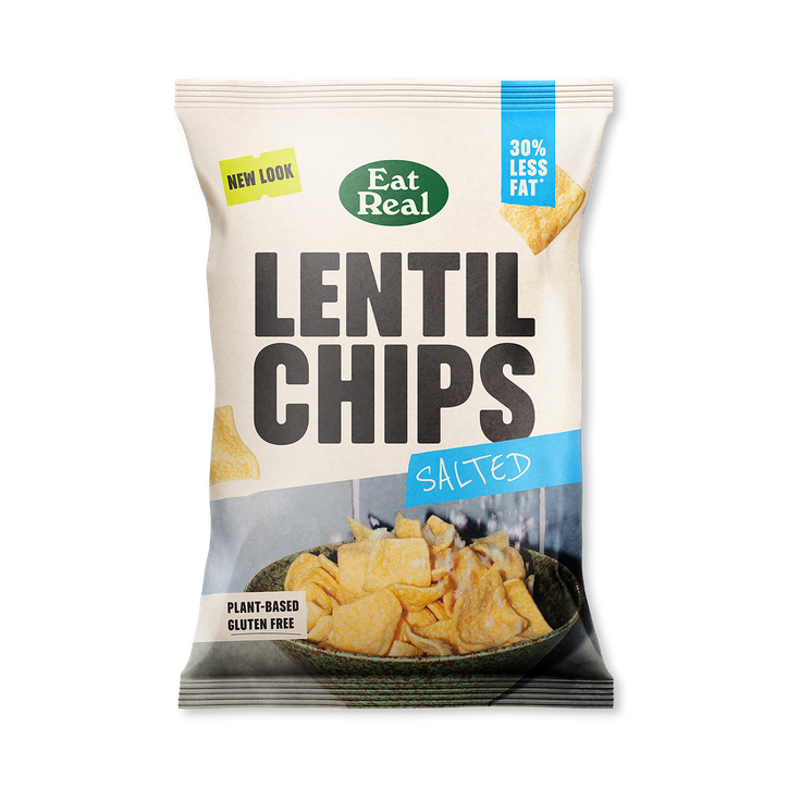 Eat Real Salted Lentil Chips 95g