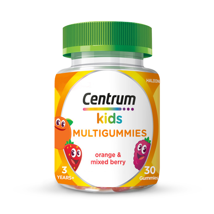 Centrum Orange Kids Multigummies & Mixed Berry 30 Gummies