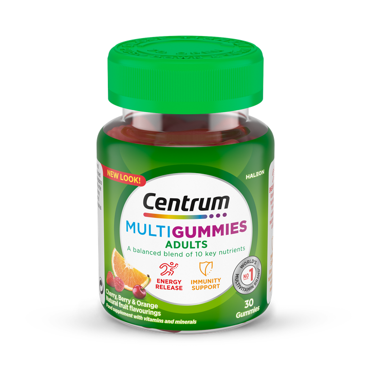 Centrum Multigummies Multivitamins Mixed Fruit 30 Gummies