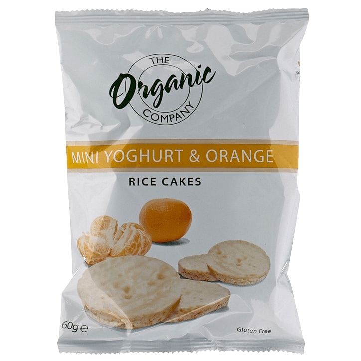 The Organic Company Mini Rice Cakes Yogurt Orange image 1