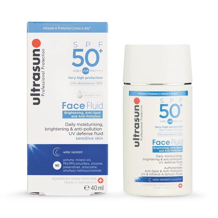 Ultrasun Spf 50+ Anti Pollution Face Fluid 40ml image 1