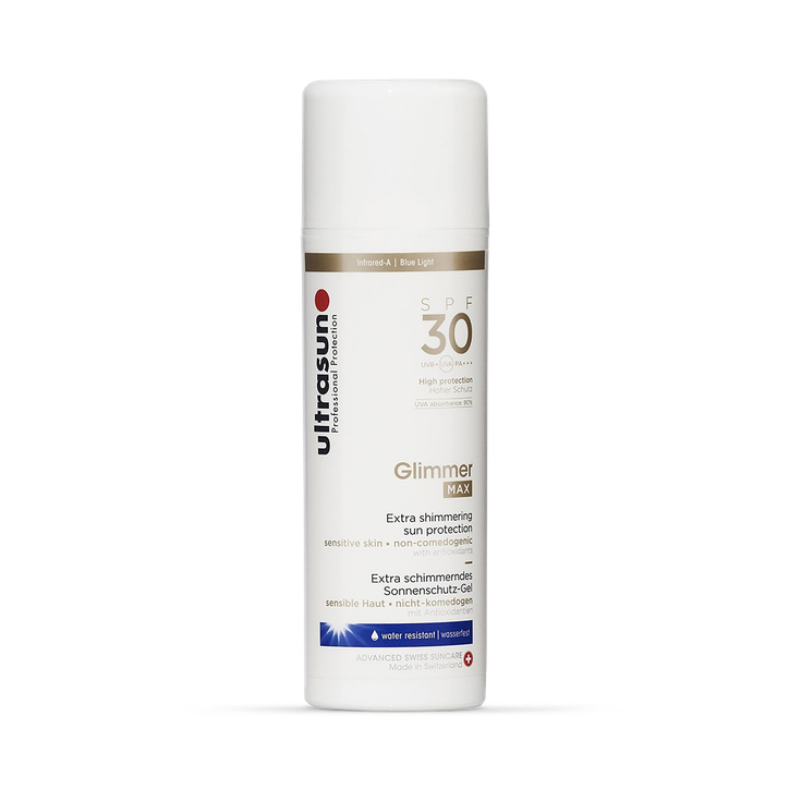 Ultrasun Glimmer Max Spf 30 150ml image 1