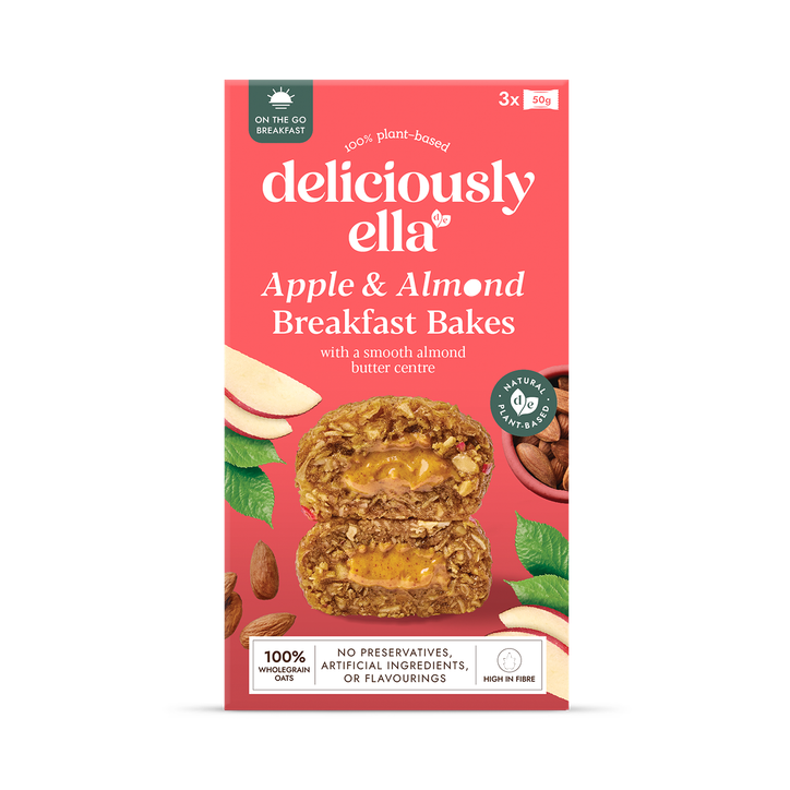 Deliciously Ella Apple & Almond Breakfast Bakes 3x 50g image 1