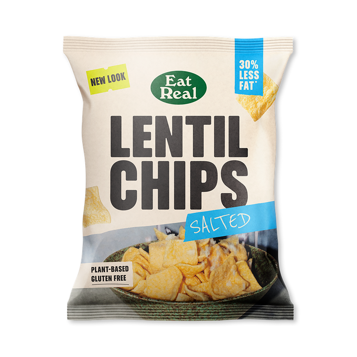 Eat Real Salted Lentil Chips 40g