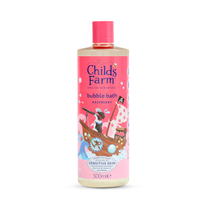 Childs Farm Bubble Bath, Raspberry 500ml image 1