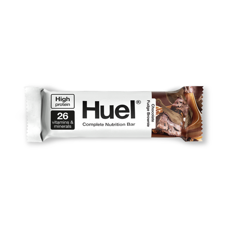 Huel Chocolate Fudge Brownie Complete Nutrition Bar 55g image 1
