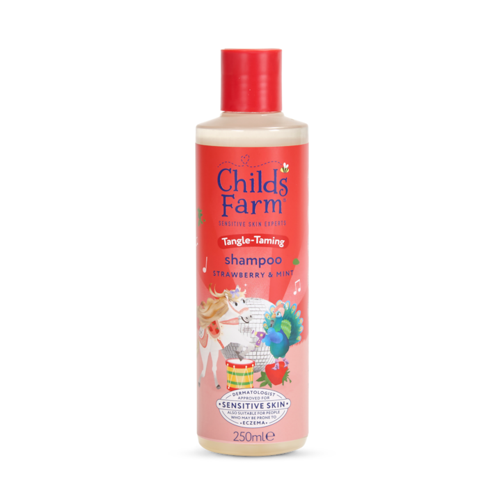 Childs Farm Tangle Taming Shampoo Strawberry & Mint 250ml image 1