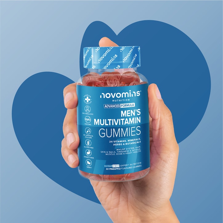 Novomins Men's Gummy Multivitamins 60 Gummies image 4