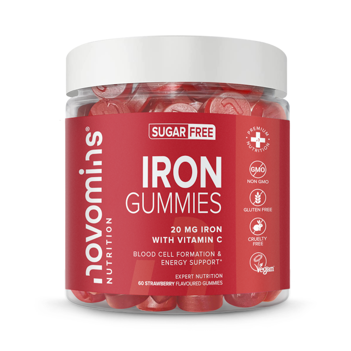 Novomins Iron Sugar-Free 60 Gummies 30 Days Supply image 1