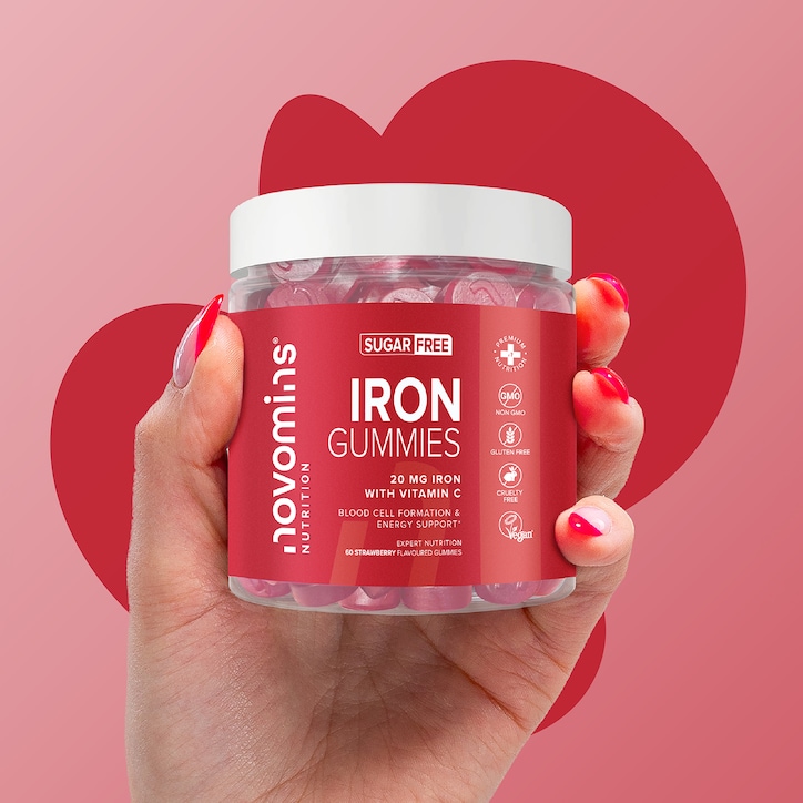 Novomins Iron Sugar-Free 60 Gummies 30 Days Supply image 4
