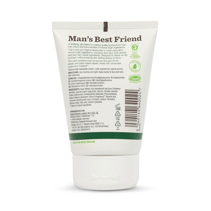 Bulldog Original Moisturiser 100ml image 2