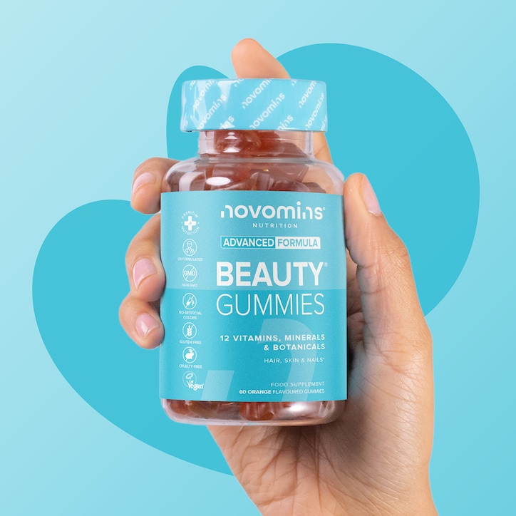 Novomins Orange Flavoured Beauty 60 Gummies image 4